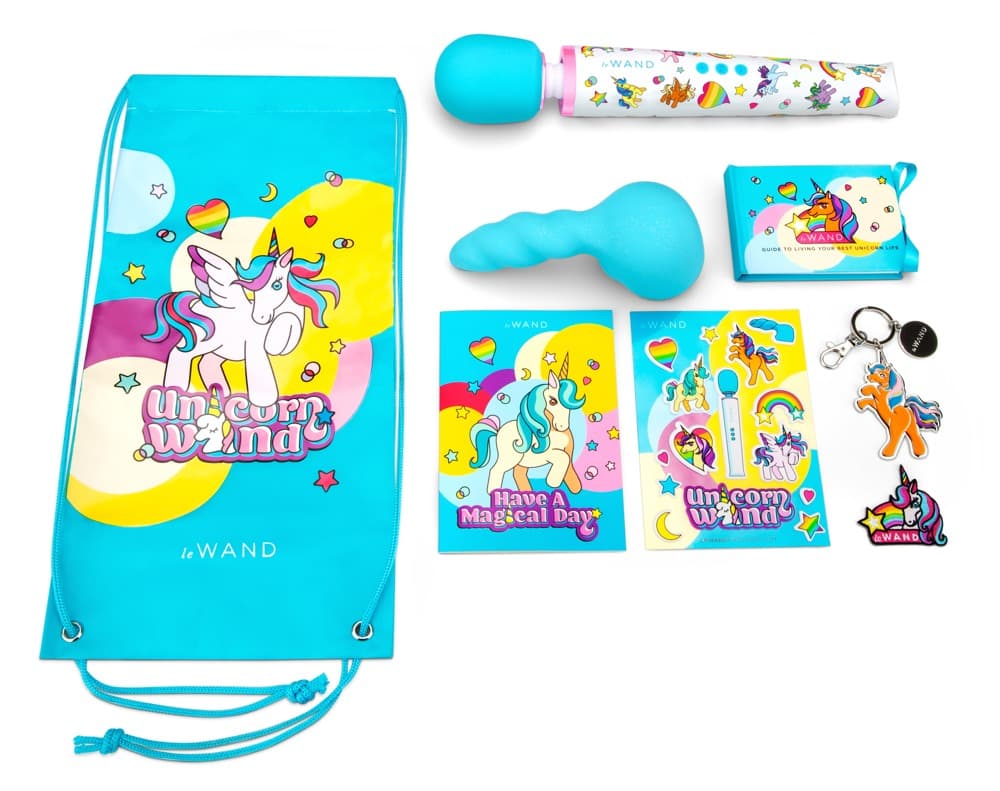 Massagestav "Unicorn Wand" med 20 vibrationstilstande i 10 intensiteter - ORION Erotik Shop