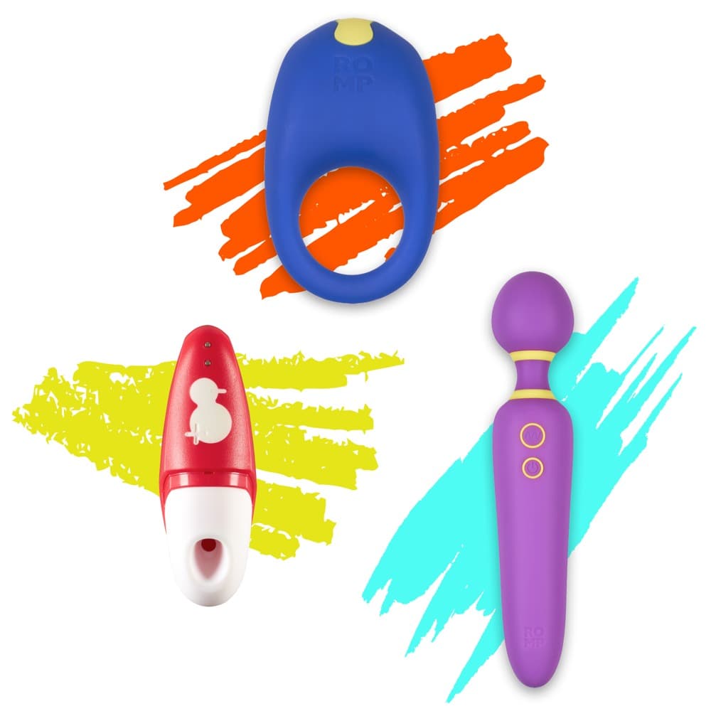 Sexlegetøjssæt ROMP by Womanizer "Pleasure Kit"