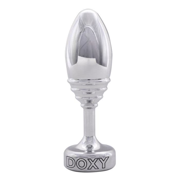Doxy rillet anal plug i aluminium