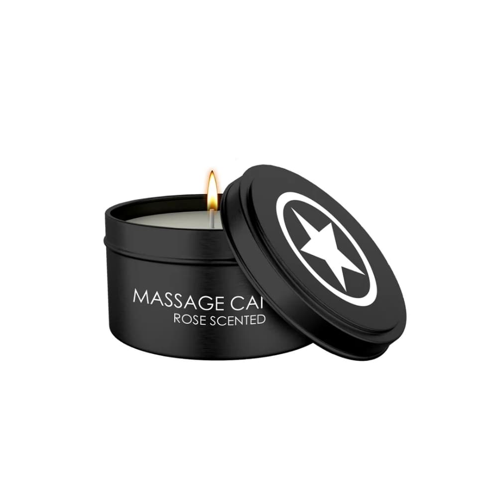 Massagelys - Roseduft