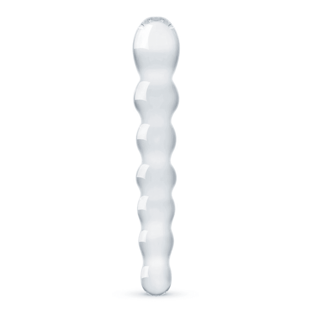 Gildo Glas Dildo No. 19 med Kugler 20 cm