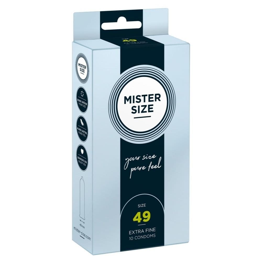 Mister Size 49 mm - Kondomer-10 stk. - Sexshop.dk