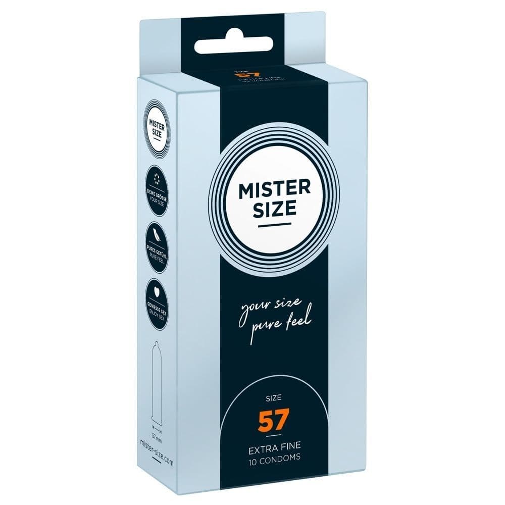 Mister Size 57 mm - Kondomer-10 stk. - Sexshop.dk