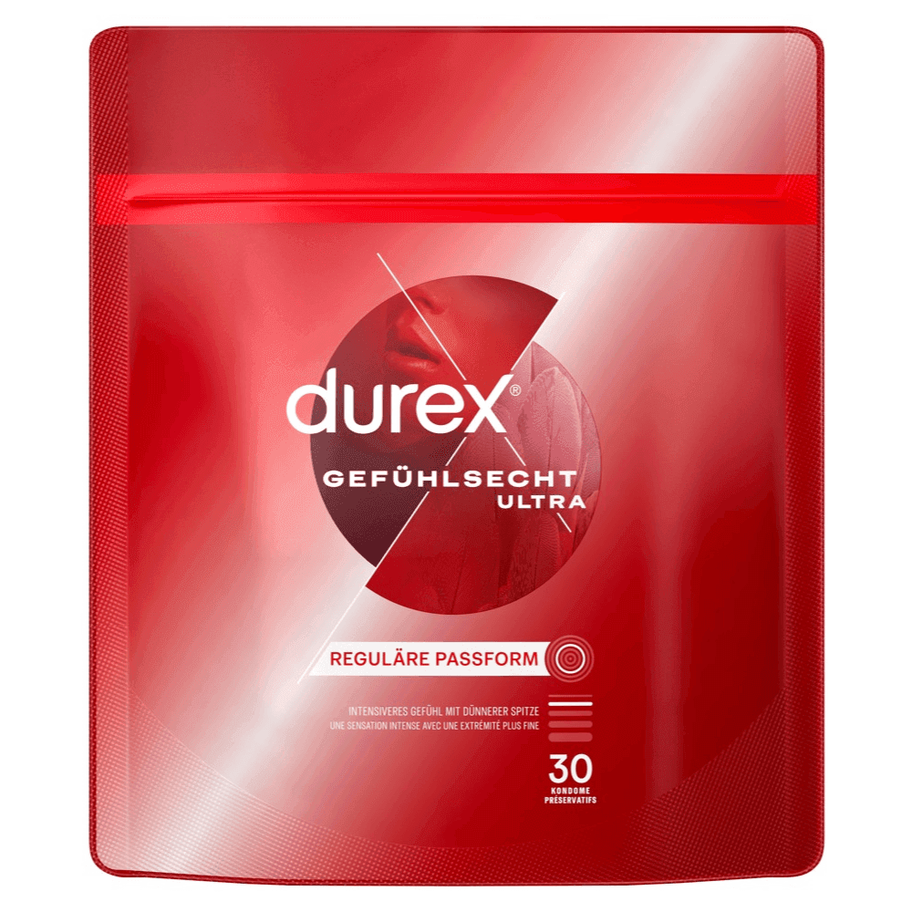 Durex Gefühlsecht Ultra Kondomer 30 stk.