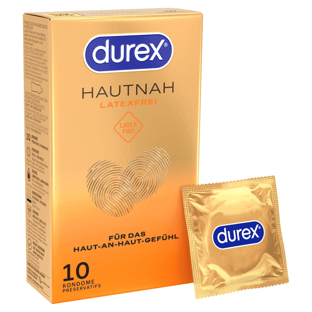 Durex Hautnah Latex-Free Kondomer - 10 stk.
