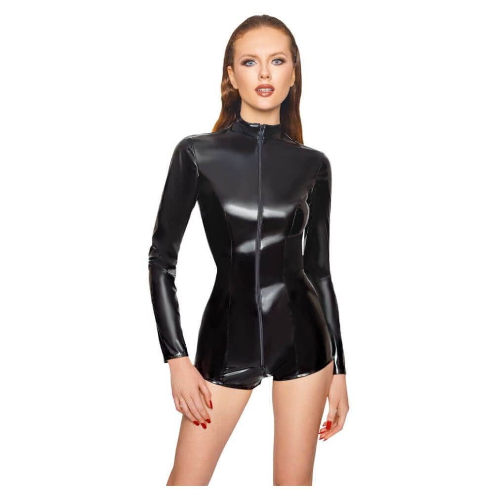 Black Level Jumpsuit med Korte Ben og Lange Ærmer S