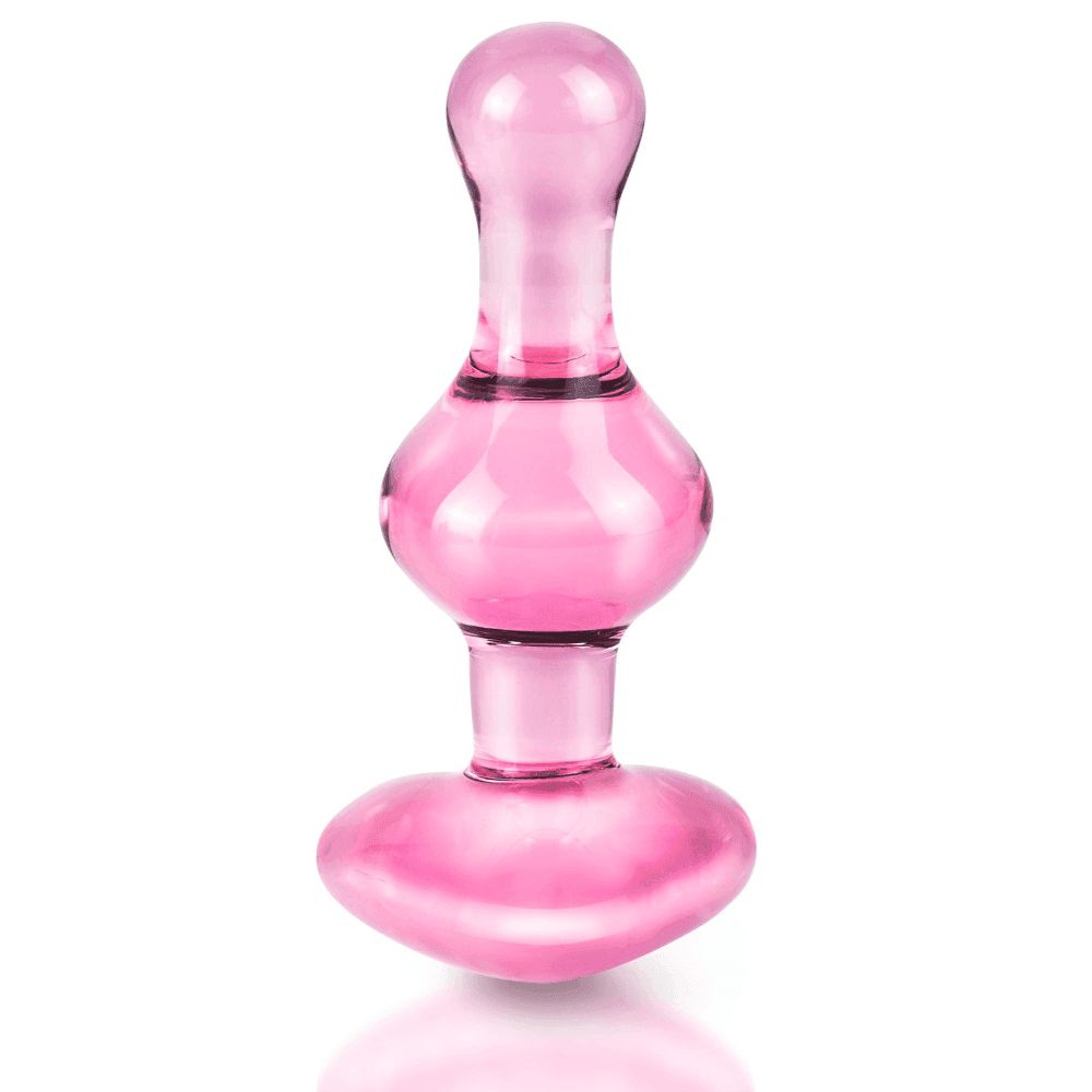 Icicles No. 75 Glas Plug med Temperaturleg