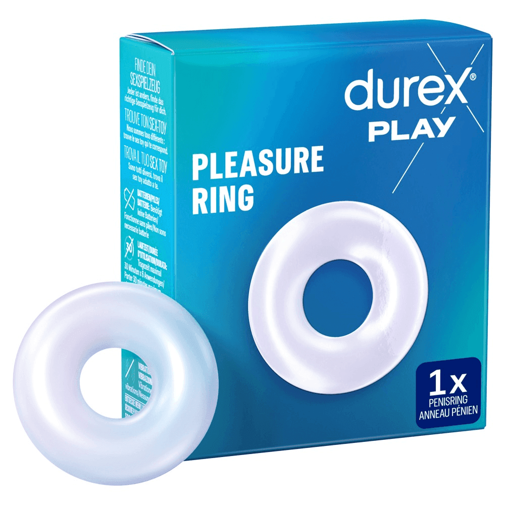 Durex Pleasure Ring - Elastisk Penisring i Silikone