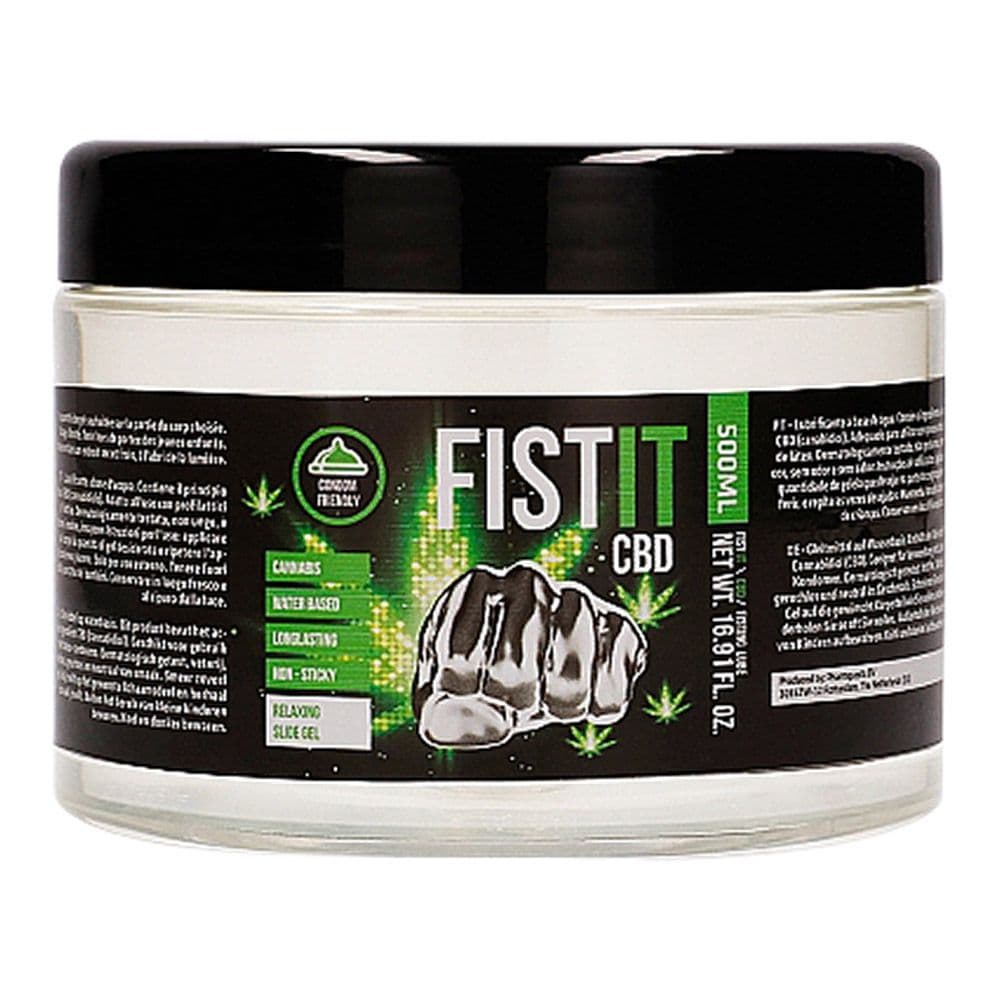 CBD Fist It - Vandbaseret glidecreme