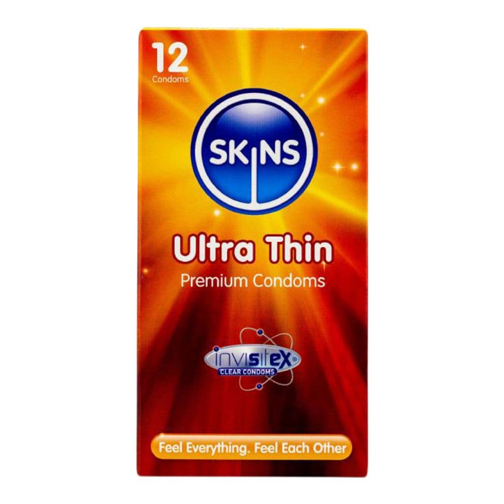 Skins Ultra Tynde Kondomer - 12 stk. - Sexshop.dk