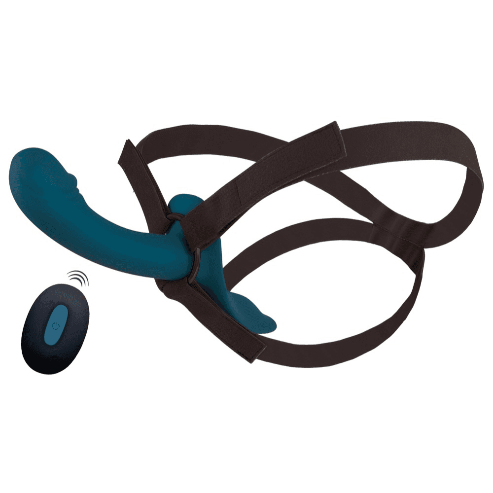You2Toys Strap-On Set med Vibrator og Fjernbetjening