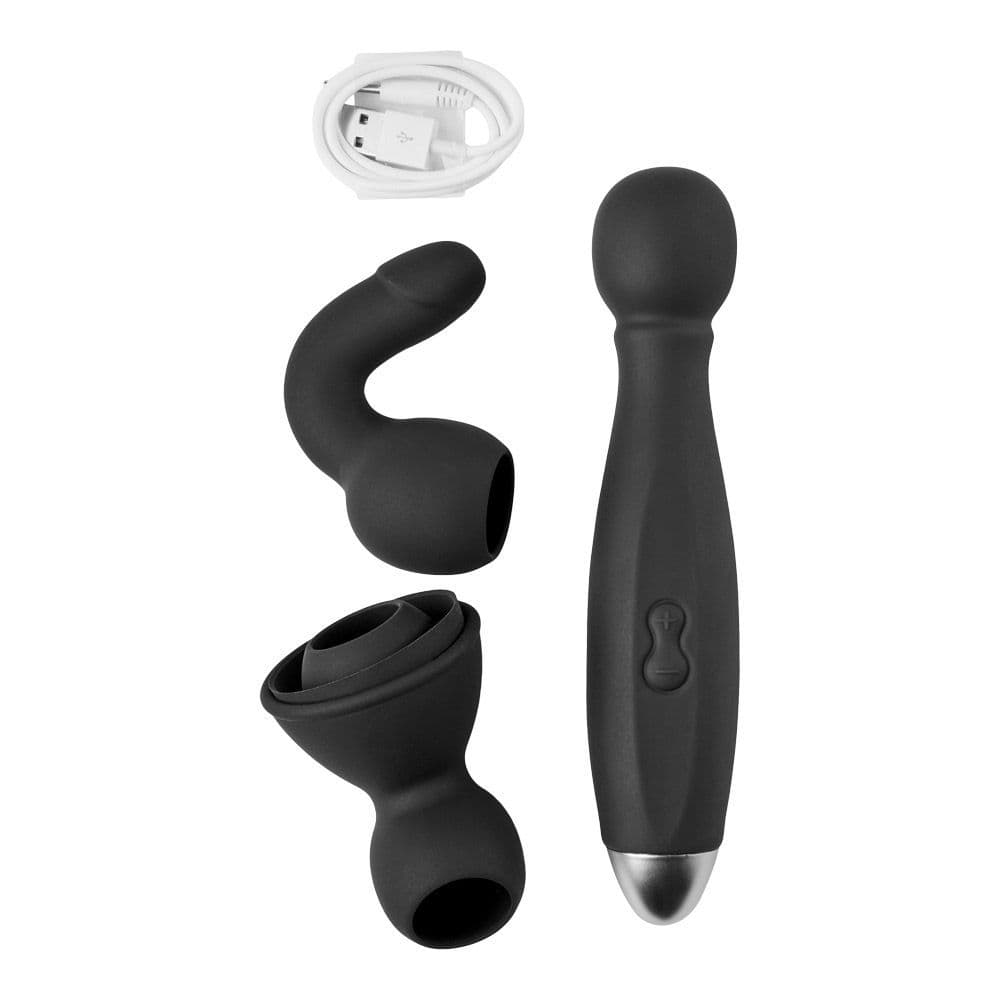 Palora Magic Wand 3-i-1 Vibrator - Sexshop.dk