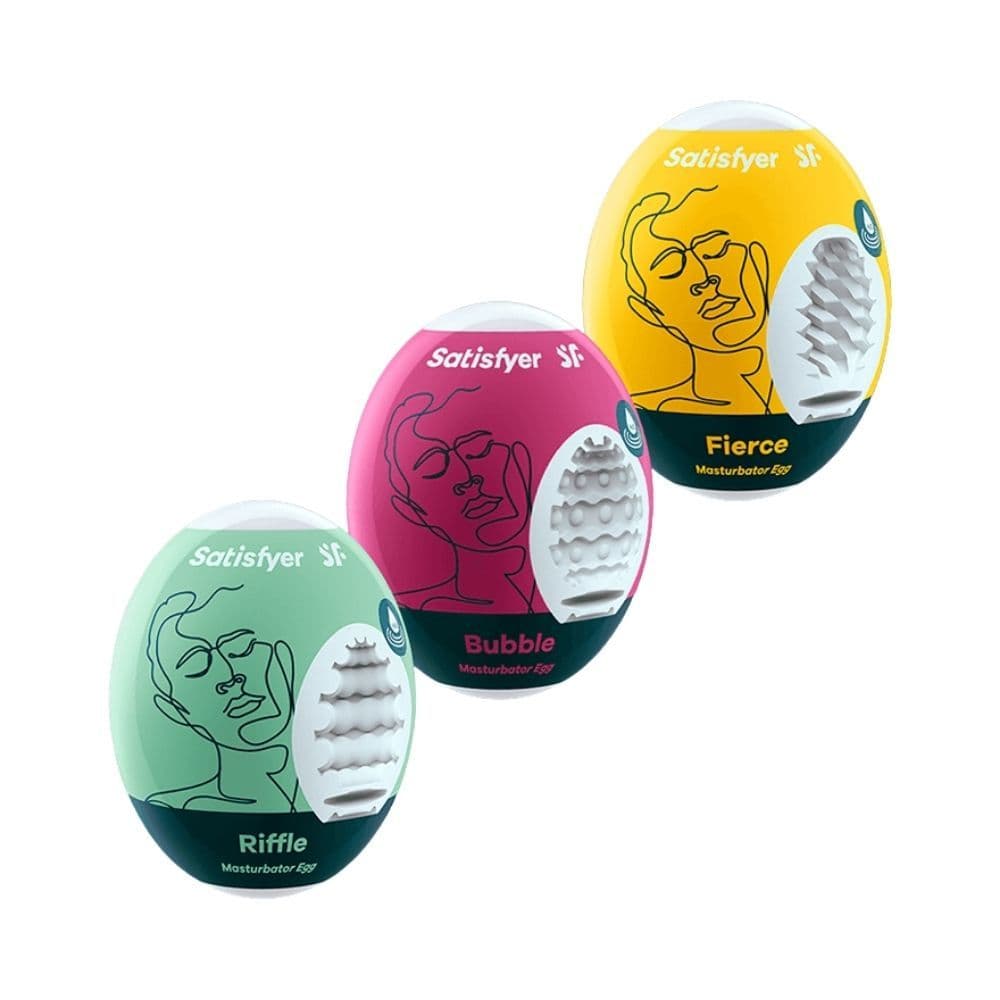 Satisfyer Onani Æg - 3-pack
