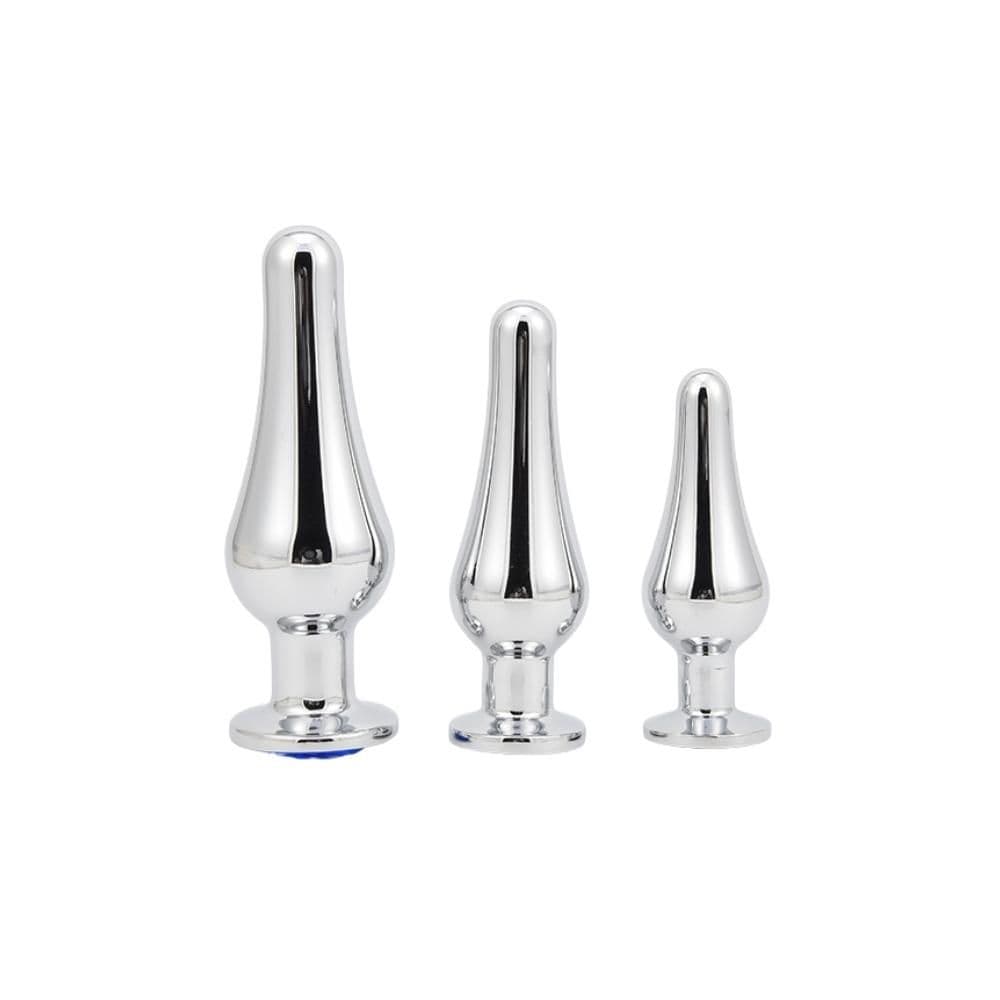 Diamond King - Anal Buttplug Sæt med Diamant