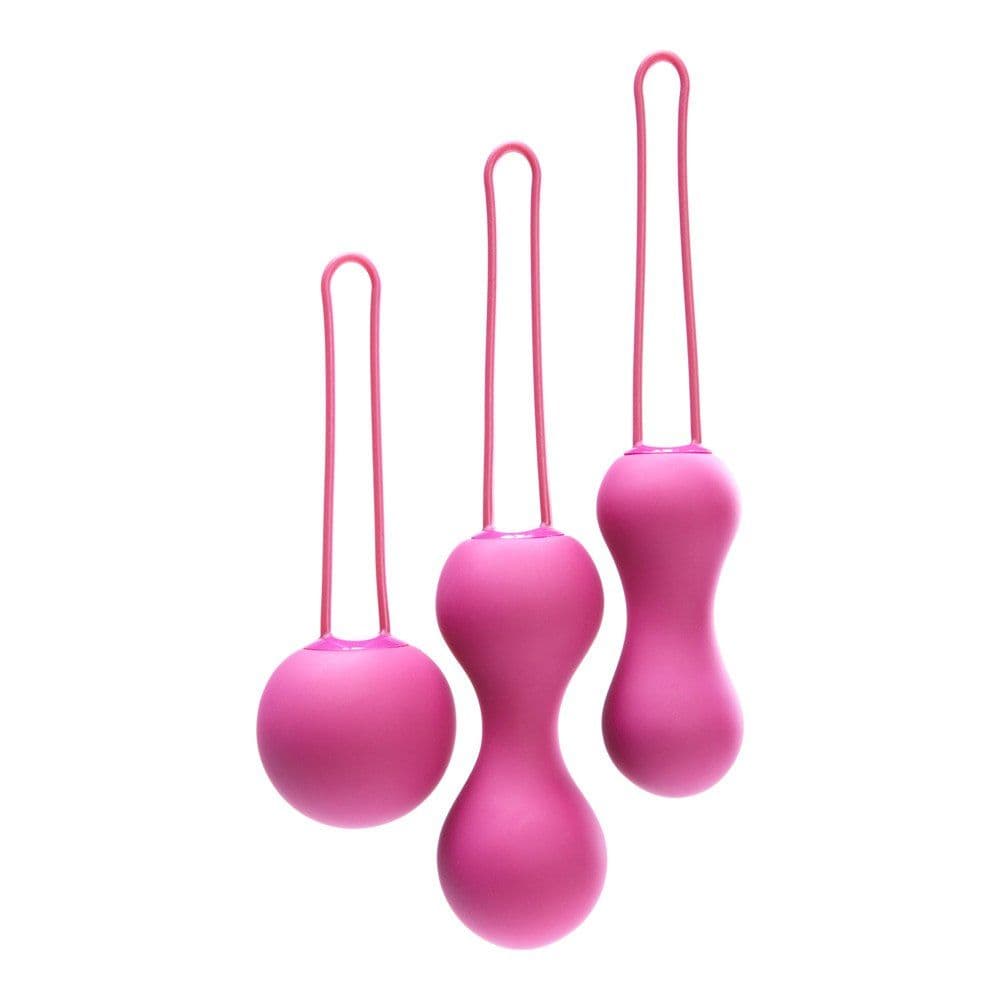 Je Joue Ami Bækkenbundskugler - 3 stk. - Rosa - Winkwink.dk